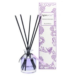 140ml Namų kvapas su lazdelėmis - Pressed Peonies